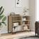 vidaXL Engineered Wood Sonoma Oak Skænk 101x74.5cm