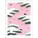 Daells Bolighus La Collection Japonaise Multicolour Plakat 14.8x21cm