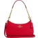 Coach Teri Shoulder Bag - Pebbled Leather/Gold/Bold Red