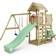 Wickey Climbing Frame with Wooden Roof Wickey MultiFlyer