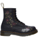 Dr. Martens 1460 Decayed Roses Lace Up Boots - Black