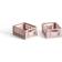 Hay Color Crate Mini Blush Basket 13cm 2pcs