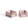 Hay Color Crate Mini Blush Opbevaringsboks 2stk