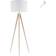 tectake Lunaris Oak/White Floor Lamp 158cm