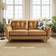 Dunelm Sven Opulent Caramel Sofa 174cm 3 Seater