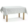 Habitat Spot Clean Tablecloth White, Grey (180x140cm)