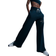 Nike Women's Sportswear Phoenix Fleece High-Waisted Wide-Leg Logo Pants - Armory Navy