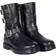 Angulus Black Tex Boots With Zipper - Svart