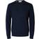 Selected Homme Tray LS Knit Merino Crew Neck - Blå