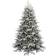 Empress Pre Lit Green/White Christmas Tree 195cm