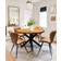 Lemon Pavilion Industrial Mango PP Saw Dining Table 130cm