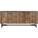 Home ESPRIT Marble Acacia Wood Black/Brown Sideboard 175x76cm