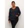 Kaffe Curve Bluse kCami LS Blouse Grå