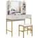 Homcom Modern White Dressing Table 45x90cm 2pcs