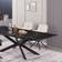 Henley Swivel Dining - Brown Kitchen Chair 65cm 2pcs