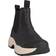 Woden Silje Glitter Støvler, Black