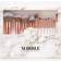 Spectrum Marbleous 12-Piece Makeup Brush Gift Set