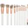 Spectrum Marbleous 12-Piece Makeup Brush Gift Set