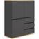 Xora Yamael Graphite Sideboard 100x121cm