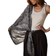 Elizabetta Women's Helena Large Silk Scarf - Brown/Blue