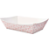 Boardwalk Disposable Plates Food Baskets Red/White 1000-pack