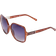Guess Oversized Rounded Square Sunglasses Orange/Purple