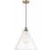 Innovations Lighting Berkshire Antique Brass/Clear Pendant Lamp 16"