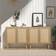 Anmytek Farmhouse Oak Sideboard 31.5x31"