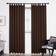 Deconovo Functional Tab Top Blackout Curtains Thermal 140x175cm