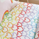 Catherine Lansfield Rainbow Hearts Cosy Fleece Fitted Sheet 90x190cm