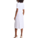 Michael Kors Ribbed Stretch Knit Button Midi Dress - White