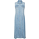 Vero Moda Zadie Long Dress - Blue/Light Blue Denim