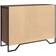 vidaXL 848558 Brown Oak Skænk 101x74.5cm