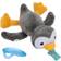 Nuby Snuggleez Pacifier & Clip Combo Set Penguin