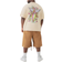 boohooMAN Nirvana Oversized License T-shirt Plus Size - Sand