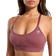 Gymshark Vital Seamless Sports Bra - Burgundy Pink/Marl