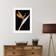 Joss & Main Bird Of Paradise White Framed Art 25x33"