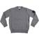 Stone Island Junior Logo Patch Sweater - Melange Dark Grey