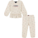 Tommy Hilfiger Girl's Heart Fleece Top & Pants Set 2-piece - Oatmeal Print