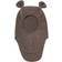 Huttelihut Kid's Bear Ears Balaclava - Brown Melange