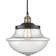 Innovations Lighting Oxford Black Antique Brass/Seedy Pendant Lamp 11.8"