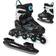 ATTABO 2-in-1 Kylo blau Kinder Inline-Skates