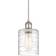 Innovations Lighting Cobbleskill Deco Swirl/Polished Nickel Pendant Lamp 5"