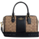 Coach Rowan Satchel Bag In Signature Canvas - Gold/Tan/Black