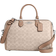 Coach Rowan Large Satchel Bag In Signature Canvas - Silver/Sand/Taupe