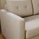 Dunelm Barker Flatweave Trundle Natural Sofa 215cm 3 Seater