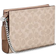 Coach Slim Crossbody Bag In Signature Canvas - Silver/Sand/Taupe