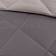 Madison Park Essentials Windsor Bedspread Gray (228.6x218.4cm)