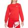 Nike Big Kid's Sportswear Club Fleece Sweatshirt - University Red/White (FD3006-657)