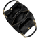 Michael Kors Lillie Large Crocodile Embossed Leather Shoulder Bag - Black